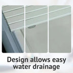 Homecraft Savanah Slatted Bath Board Seat Mobility Disability Aid - 660 x 232mm - White - Damaged Box