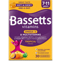 Bassetts Vitamins 7-11 Years Kids Omega 3 Multivitamins Tropical Flavour 30 Gummies - New - BBE 12/2026