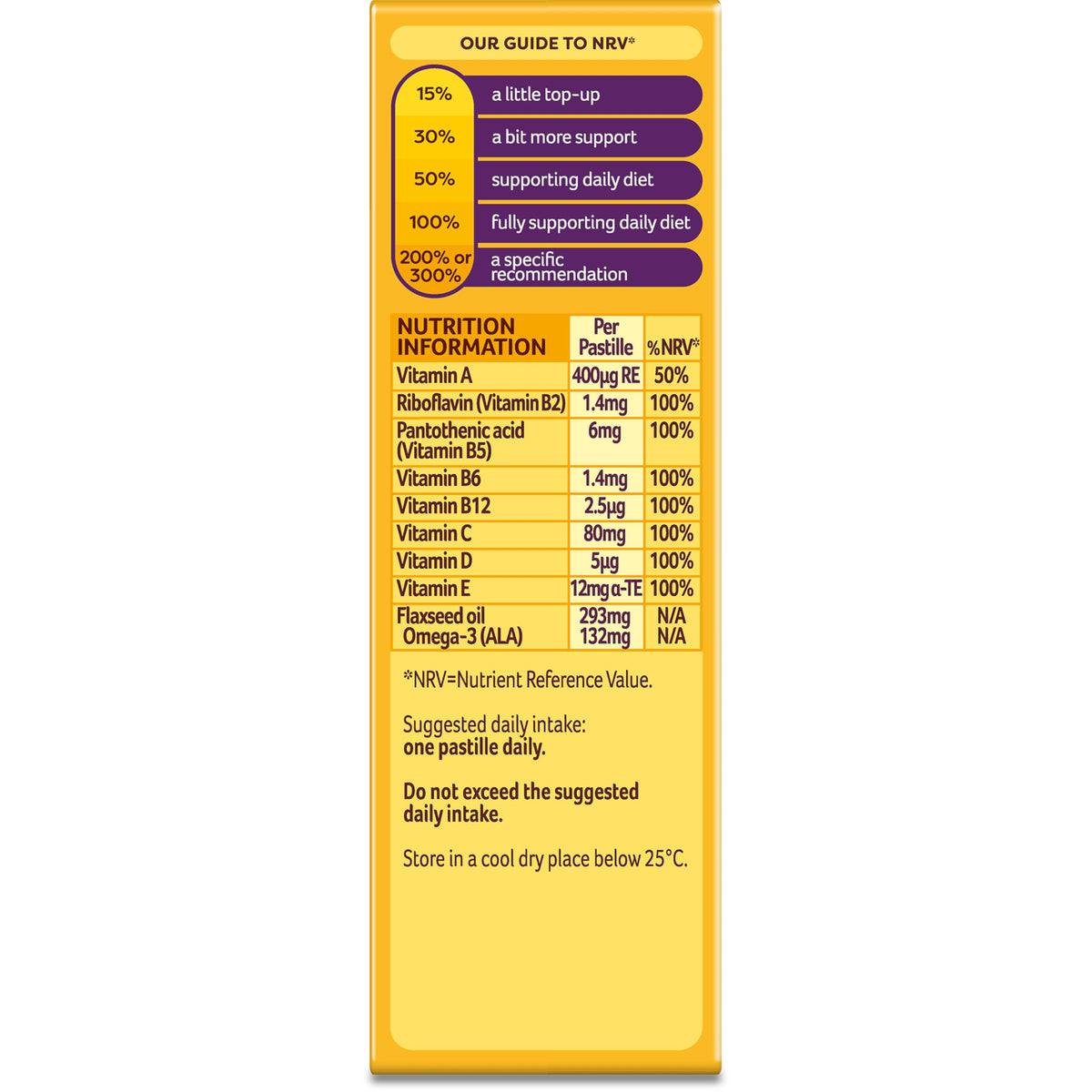 Bassetts Vitamins 7-11 Years Kids Omega 3 Multivitamins Tropical Flavour 30 Gummies - New - BBE 12/2026