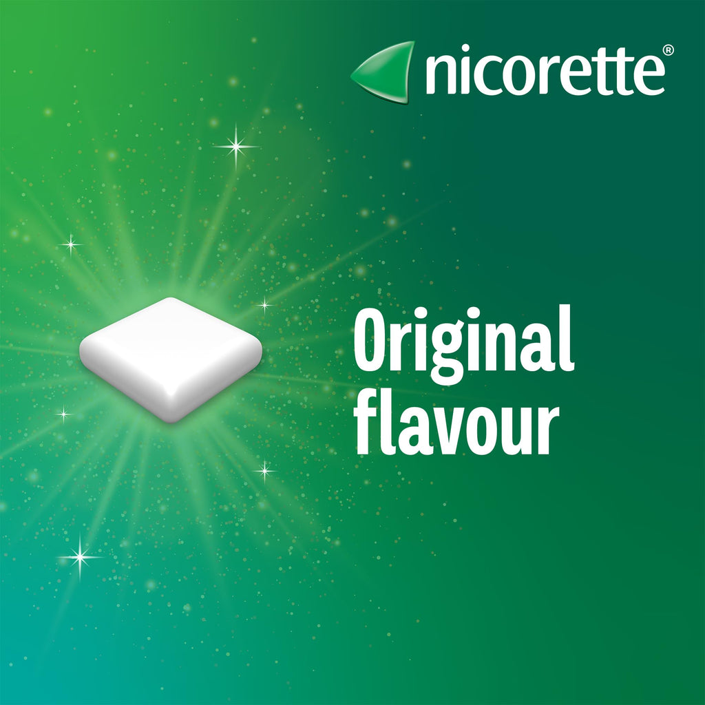 Nicorette Original 2mg Nicotine Gum 210 Pieces - Quit Smoking and Vaping Aid - Damaged Box - BBE 03/2028