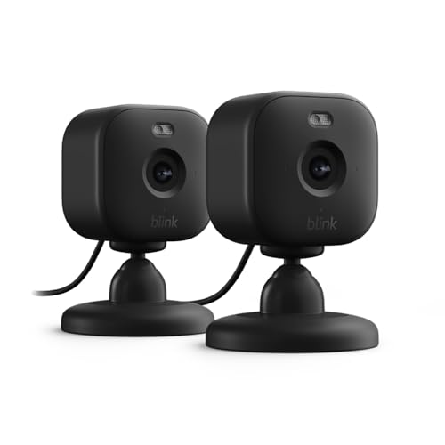 Blink Mini 2 Plug-In Smart Security Camera - HD Night View - New