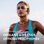 AfterShokz Aeropex Bone Conduction Headphones - Wireless Bluetooth Sports Earphones with Mic IP67 Waterproof - Cosmic Black - New