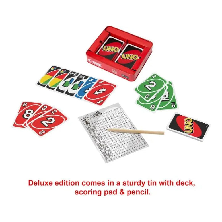 Mattel UNO Deluxe Card Game Mattel