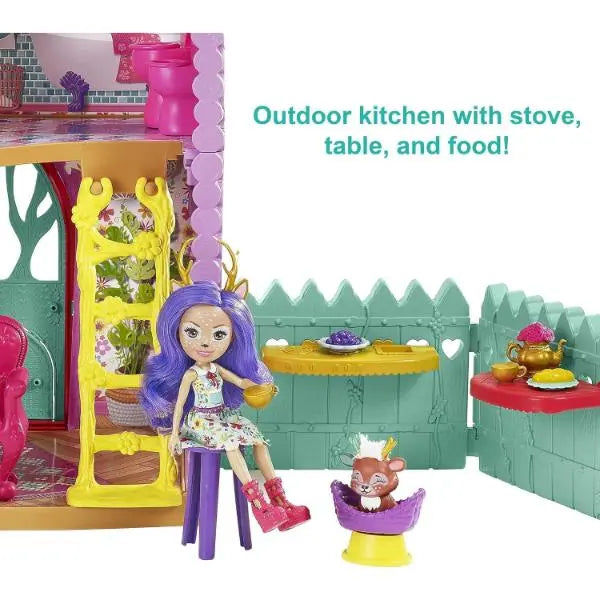 Enchantimals Cozy Deer House Playset With Danessa Doll Enchantimals