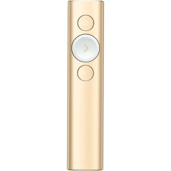 Logitech Wireless Bluetooth Spotlight Presentation Remote Gold Logitech