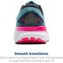 Brooks Ghost 16 Womens Running Trainer UK Size 5.5 Blue / Pink / Moroccan Blue - New Brooks