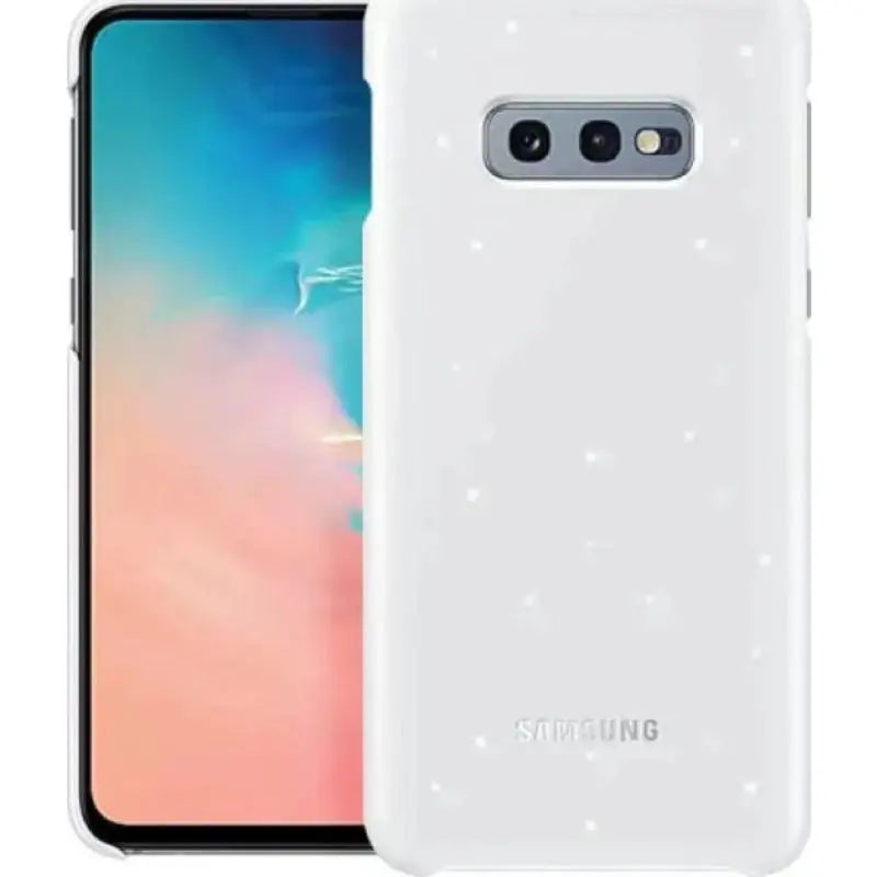 Samsung Galaxy S10e LED Lighting Effect Case - White - New Samsung