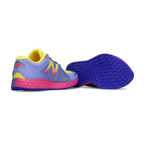 New Balance Fresh Foam Zante V2 Junior Running Trainers UK Size 4.5 Yellow / Purple/ Pink  - New New Balance