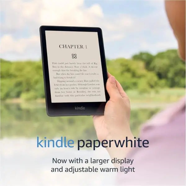 Amazon Kindle Paperwhite 11th Gen 16GB 6.8" Display WiFi eReader With Ads Black Amazon