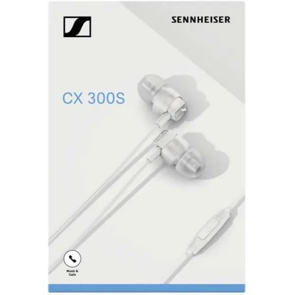 Sennheiser CX 300S Wired In Ear Earphones With Remote - Black Sennheiser