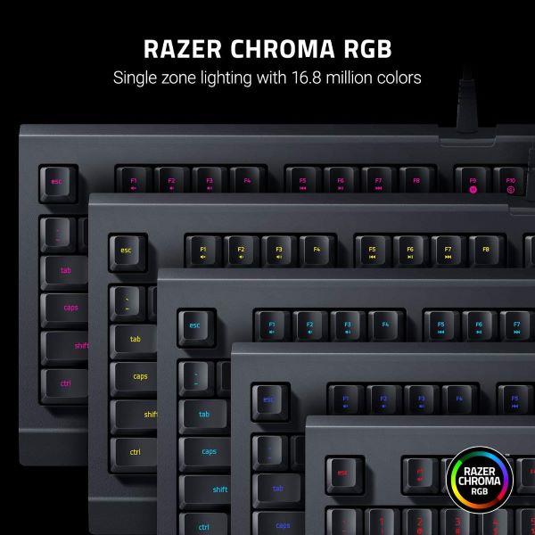 Razer Cynosa Lite Fully programmable RGB Chroma Gaming Keyboard UK (New Open) - The Outlet Shop