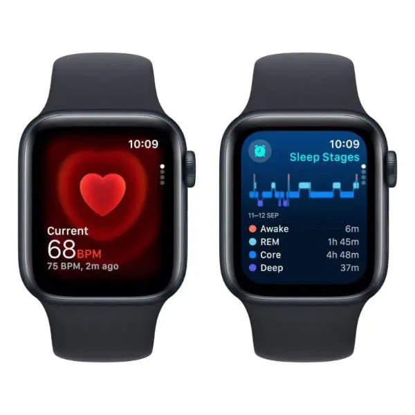 Apple Watch SE Gen 2 GPS 40mm Smartwatch Aluminium Case Midnight Sport Band Small / Medium - Refurbished Apple