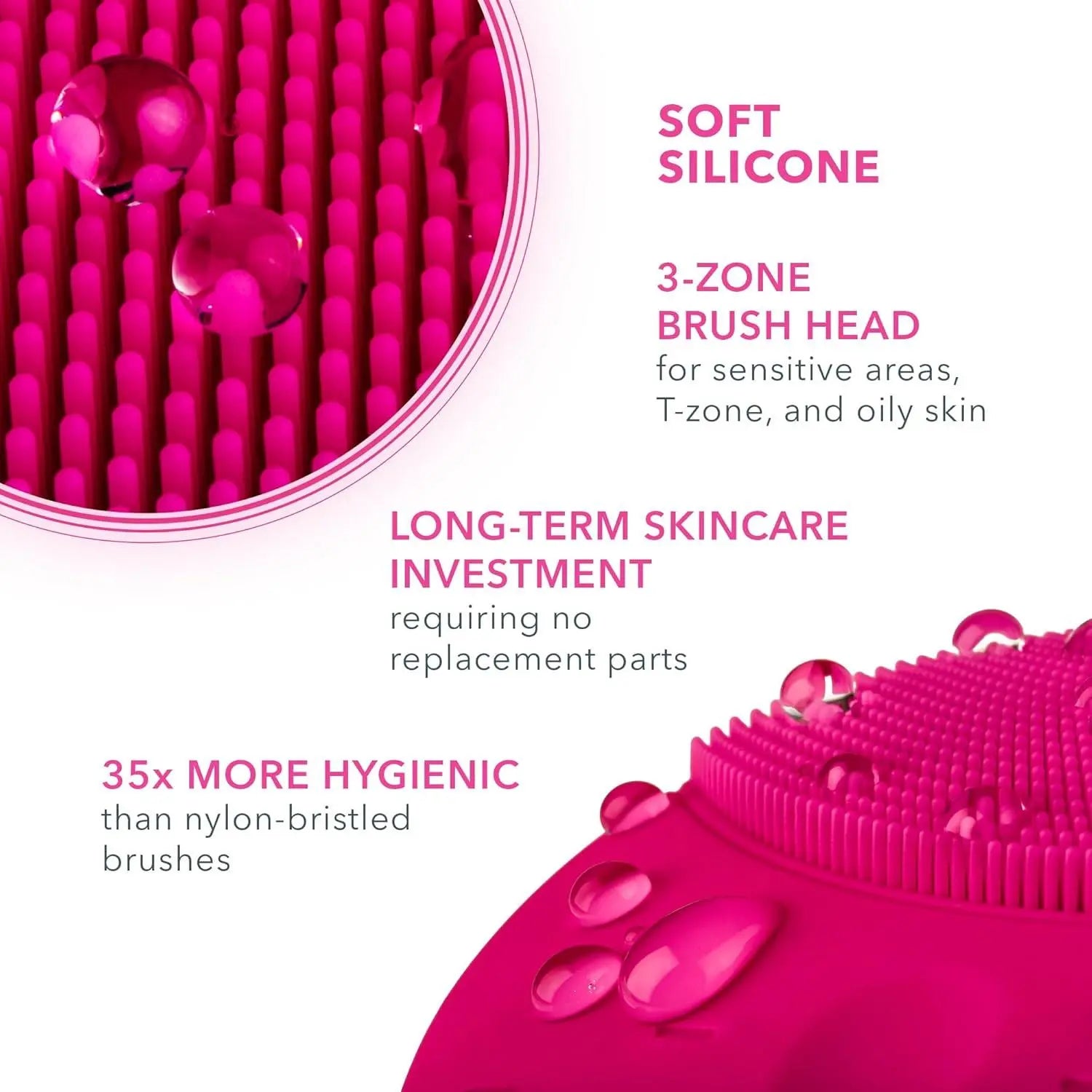 Foreo Luna Mini 2 Waterproof T-Sonic Facial Cleansing Device Foreo