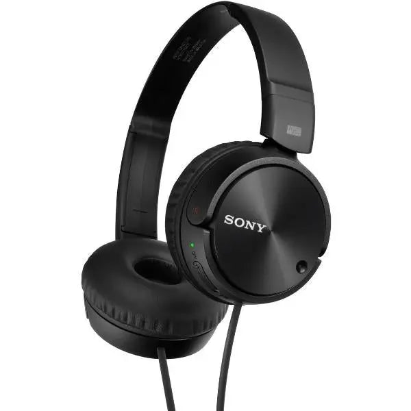 Sony Noise Cancelling On-Ear Wired Headphones MDR-ZX110NA - Black Sony