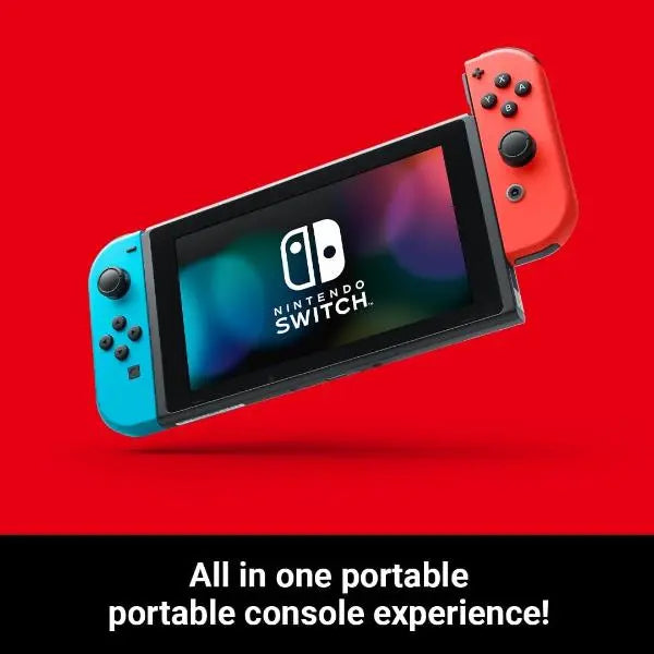 Nintendo Switch Neon Red Neon Blue Nintendo