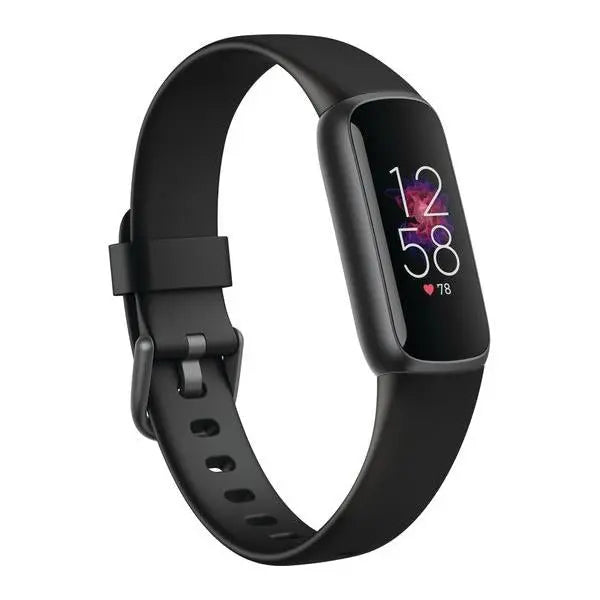 Fitbit Luxe Health And Fitness Tracking Band Black / Graphite / Stainless Steel - Refurbished Fitbit