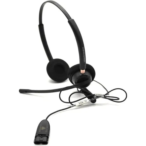 Plantronics Encorepro HW520D On-Ear Headset With Noise Canceling Microphone Plantronics