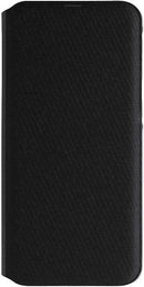 Samsung Galaxy A40 Flip Wallet Case - Black / Blue (Official) (New) - The Outlet Shop