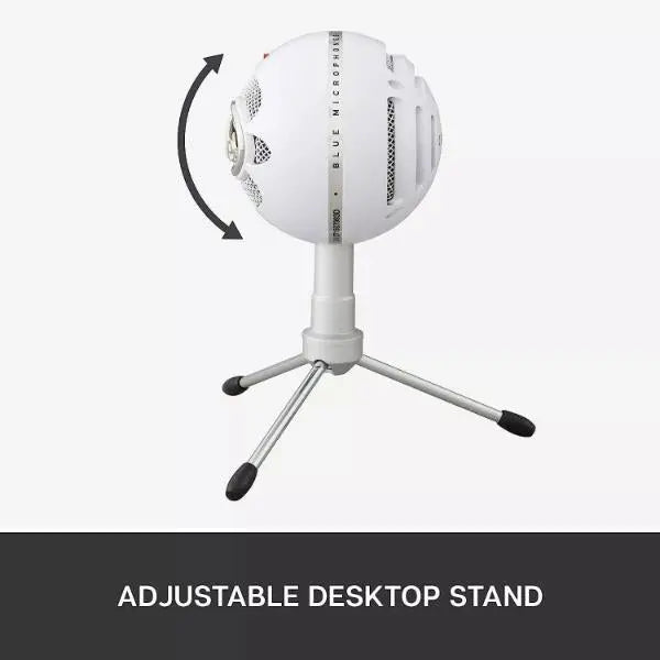 Logitech Snowball Ice Plug & Play USB Microphone White - New Logitech
