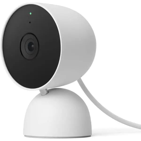 Google Nest Indoor HD Wired Camera 2nd Gen - Snow Google