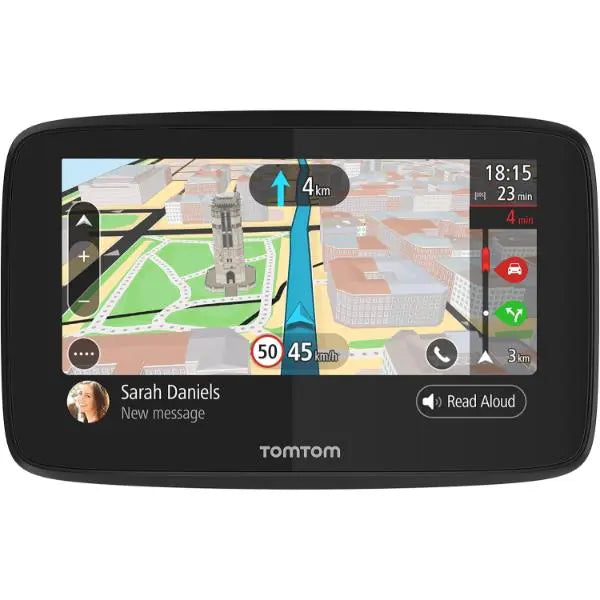 TomTom GO 520 5" GPS Sat Nav Hands Free WiFi Traffic And World Maps TomTom