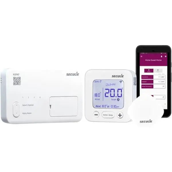 Secure H3747 4 Channel Smart Room Thermostat Replaces Horstman H37XL H47XL - Refurbished Secure