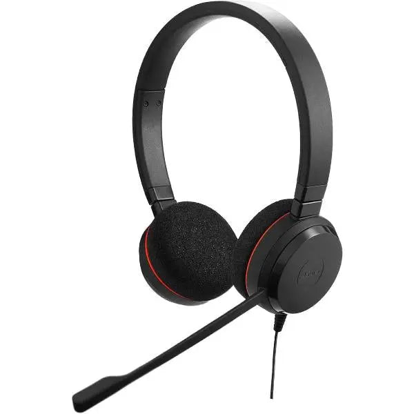 Jabra Evolve 20 Stereo Headset Microsoft Teams Skype For Business VoIP Soft Phone USB - New Jabra