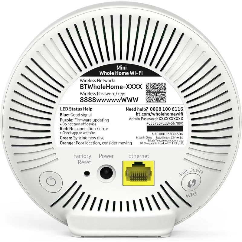 BT Add-On Disc for Mini Whole Home WiFi System - Boost Your Internet Coverage - New BT