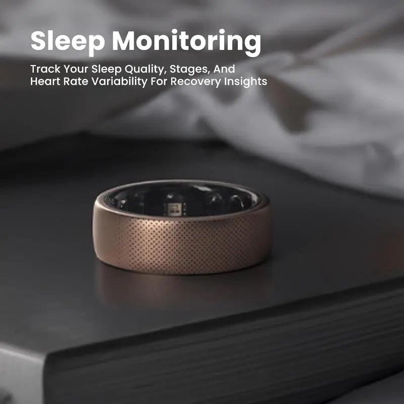 Amazfit Helio Ring Smart Ring Health Fitness Tracker Size 10 - Titanium -New Amazfit