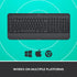 Logitech Signature K650 Wireless Bluetooth Keyboard UK QWERTY Grey Logitech