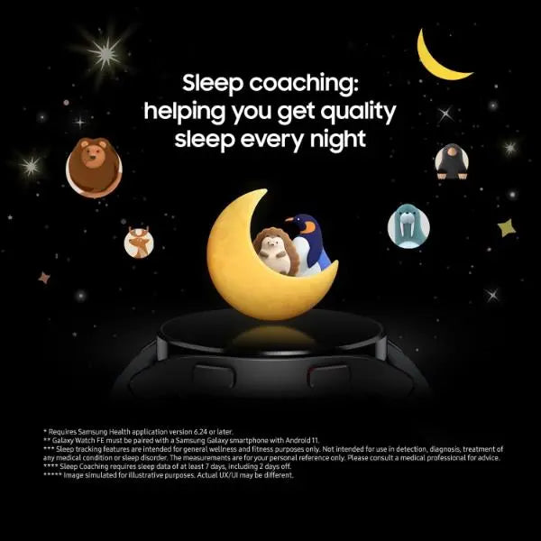 Samsung Galaxy Watch FE Smart Health Monitor Fitness Bluetooth - Silver - Refurbished Samsung