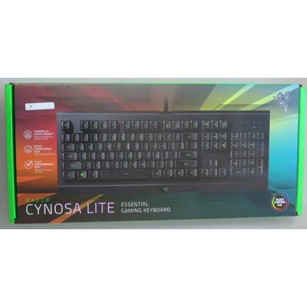 Razer Cynosa Lite Essential Chroma RGB Gaming Keyboard UK Layout Razer