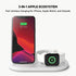 Belkin 3-In-1 Wireless Charging Dock 7.5W For iPhone Apple Watch Airpods - White - New Belkin