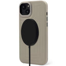 Decoded Apple iPhone 14 Plus Leather Emboseed Back Cover With MagSafe - Clay (New) - The Outlet Shop