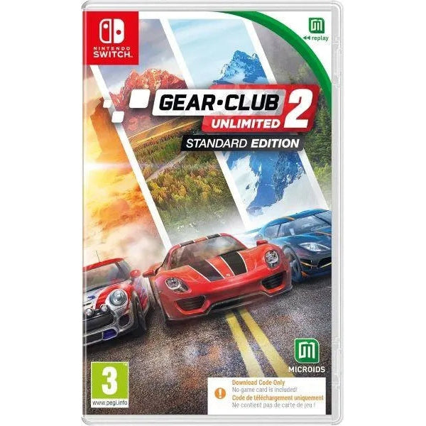 Nintendo Switch Gear Club 2 Unlimted Standard Edition Download Code Nintendo