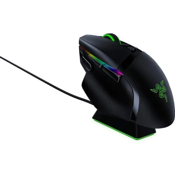 Razer Basilisk Ultimate Wireless Gaming RGB Mouse with Charging Station Razer