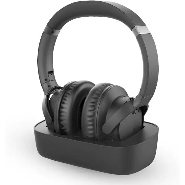 Avantree Ensemble Wireless TV On-Ear Headphone Set Black  - New Avantree