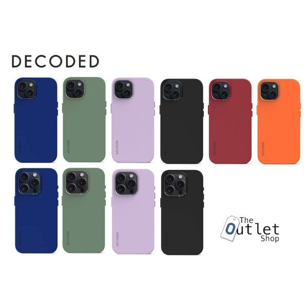 Decoded Silicone Case For iPhone 15 / 15 Plus / 15 Pro / 15 Pro Max Decoded