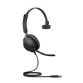 Jabra Evolve2 40 SE Mono Wired Noise Cancelling USB-A Headset 3-Mic Calling MS Teams - New Jabra