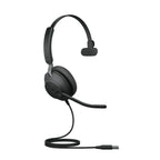 Jabra Evolve2 40 SE Mono Wired Noise Cancelling USB-A Headset 3-Mic Calling MS Teams - New Jabra