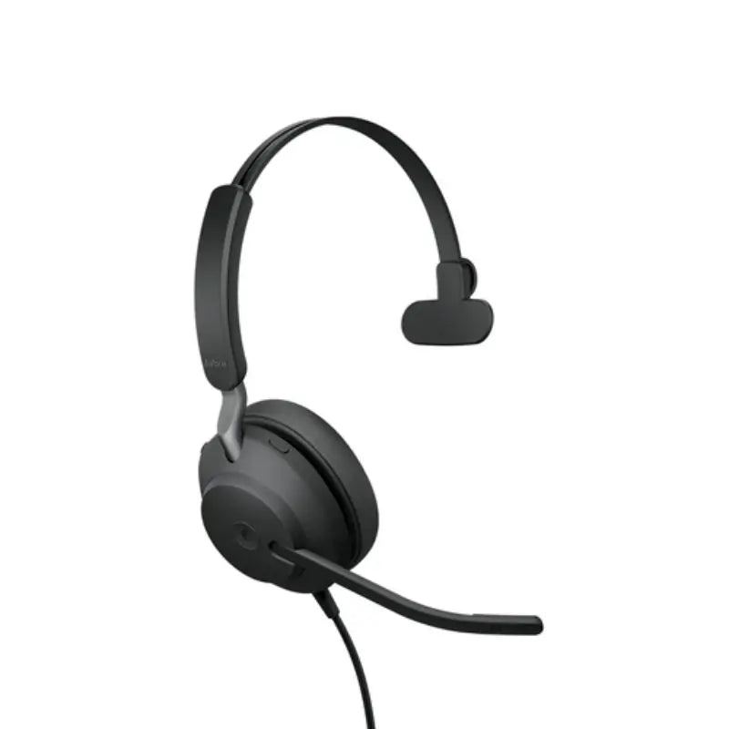 Jabra Evolve2 40 SE Mono Wired Noise Cancelling USB-A Headset 3-Mic Calling MS Teams - New Jabra