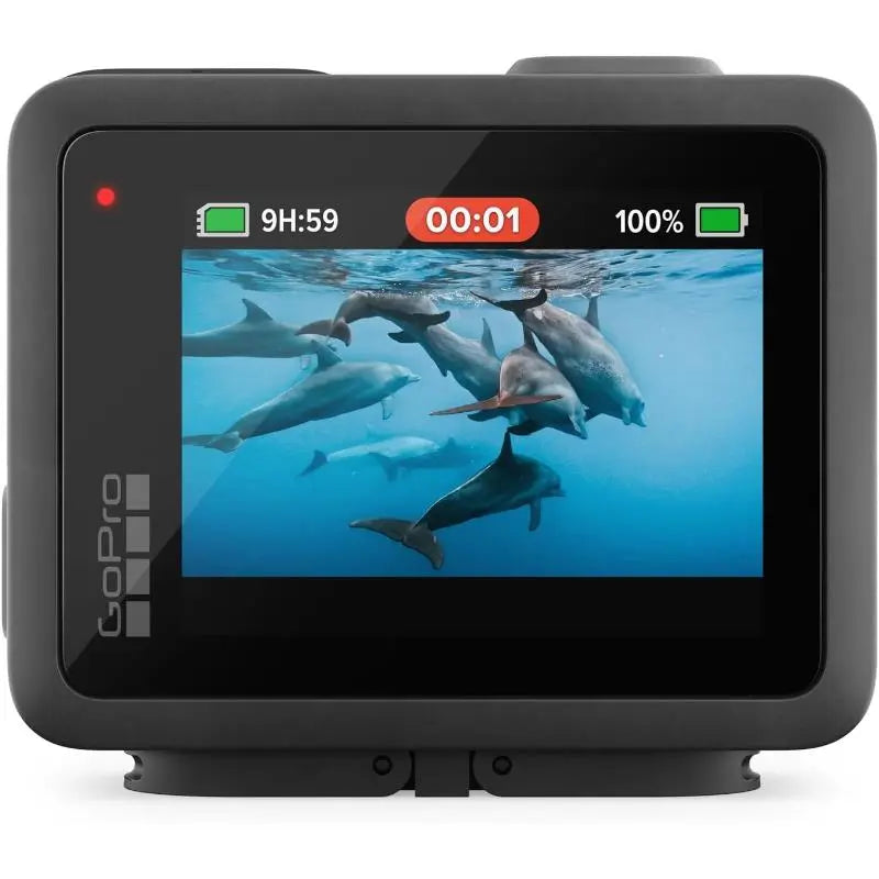 GoPro HERO Compact Waterproof Action Camera 4K Ultra HD Video 12MP Photo Touch Screen - Refurbished GoPro