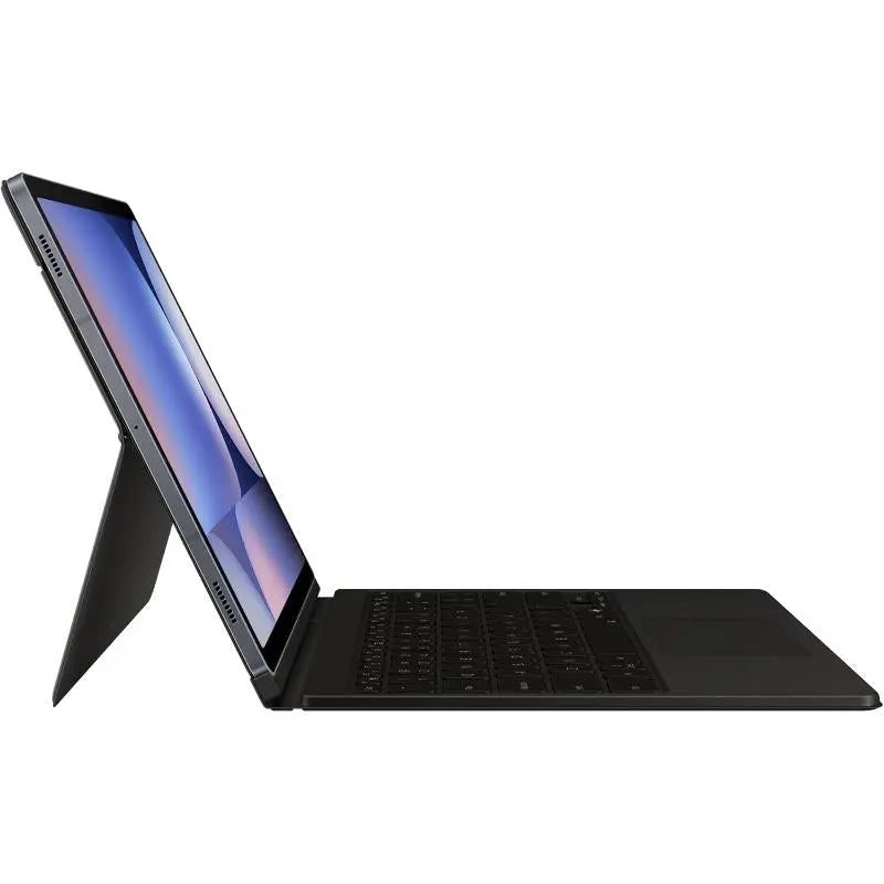 Samsung Galaxy Tab S10 Plus S9 Plus FE AI Book Cover Keyboard Case Black - Like New Samsung