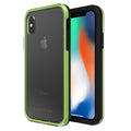 Lifeproof Slam Drop Proof Clear Protective Case For iPhone X/XS Green (New) lifeproof