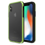 Lifeproof Slam Drop Proof Clear Protective Case For iPhone X/XS Green (New) lifeproof