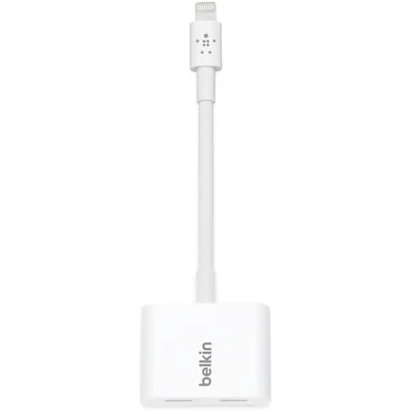 Belkin Audio + Charge Rockstar Adapter For Apple Lightning Belkin