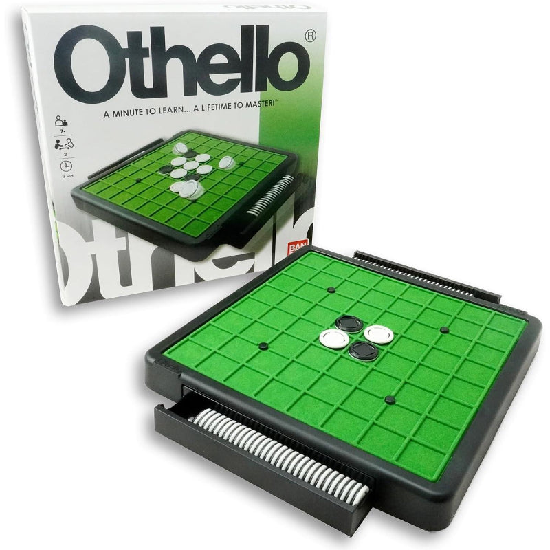 Othello Strategy Board Game Classic Reversi 2 Player Family Game Kids Adults - New Othello