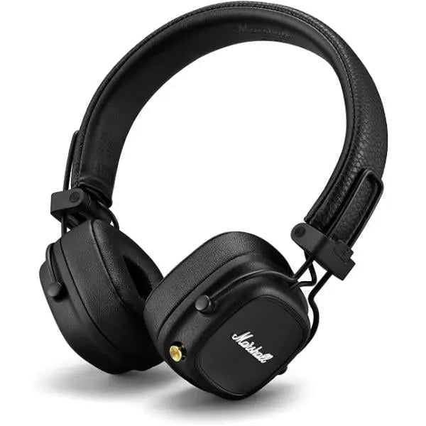 Marshall Major IV Bluetooth Wireless Foldable On-Ear Headphones Black Marshall