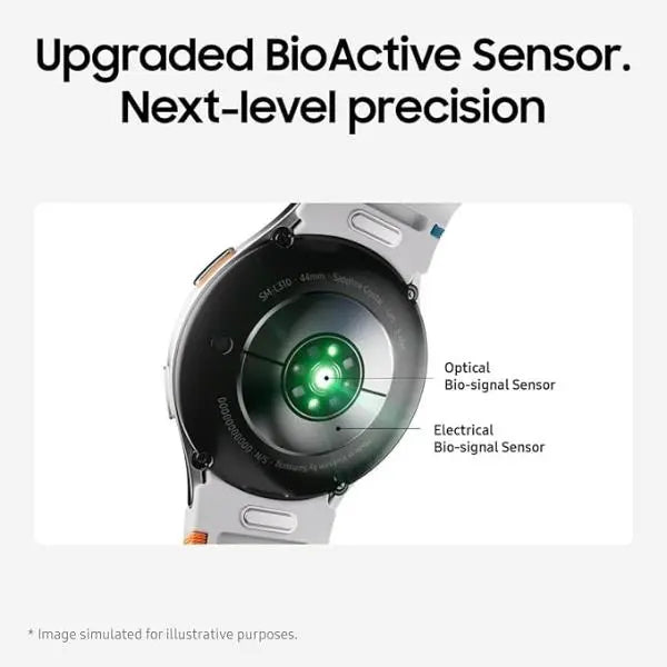 Samsung Galaxy Watch 7 With AI 40mm Bluetooth Smartwatch Health Tracker - Cream - Refurbished Samsung