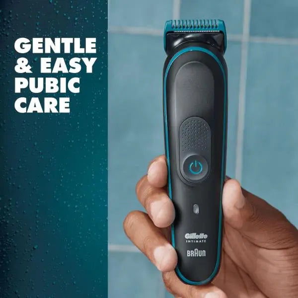 Gillette Intimate Men’s Body Trimmer i5, SkinFirst Pubic Hair Trimmer For Men Gillette